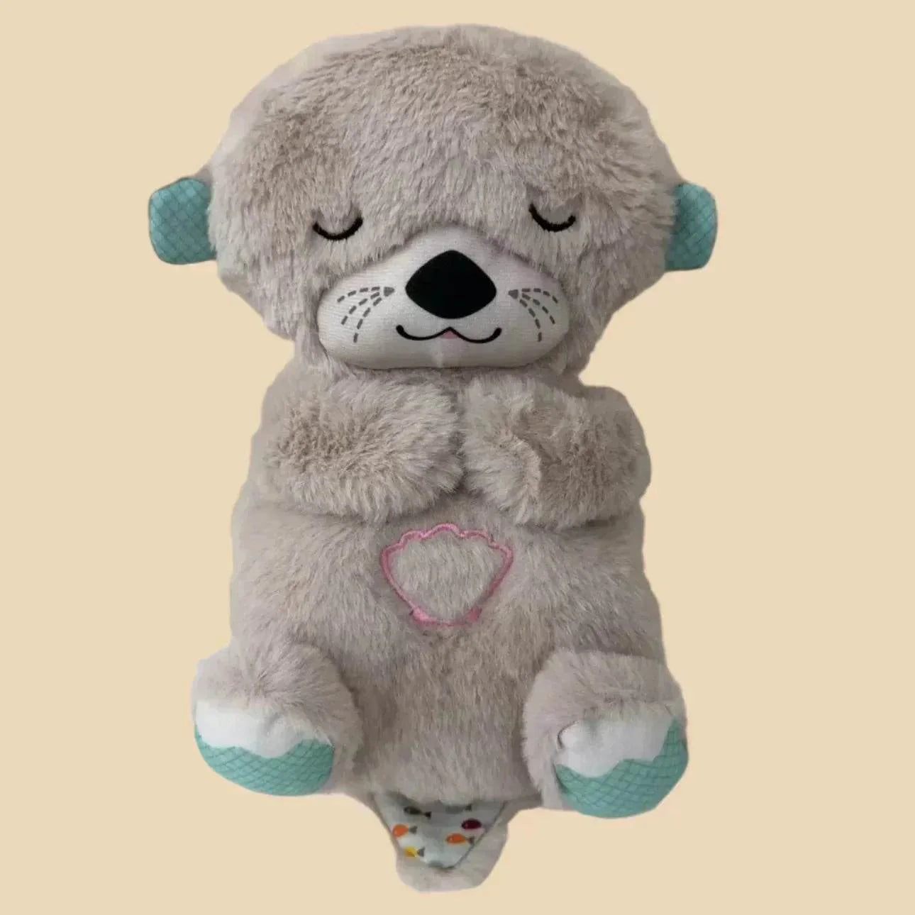 Mykro™ 2024 New Soothe 'n Snuggle Otter Portable Plush Breathing Sound Companion