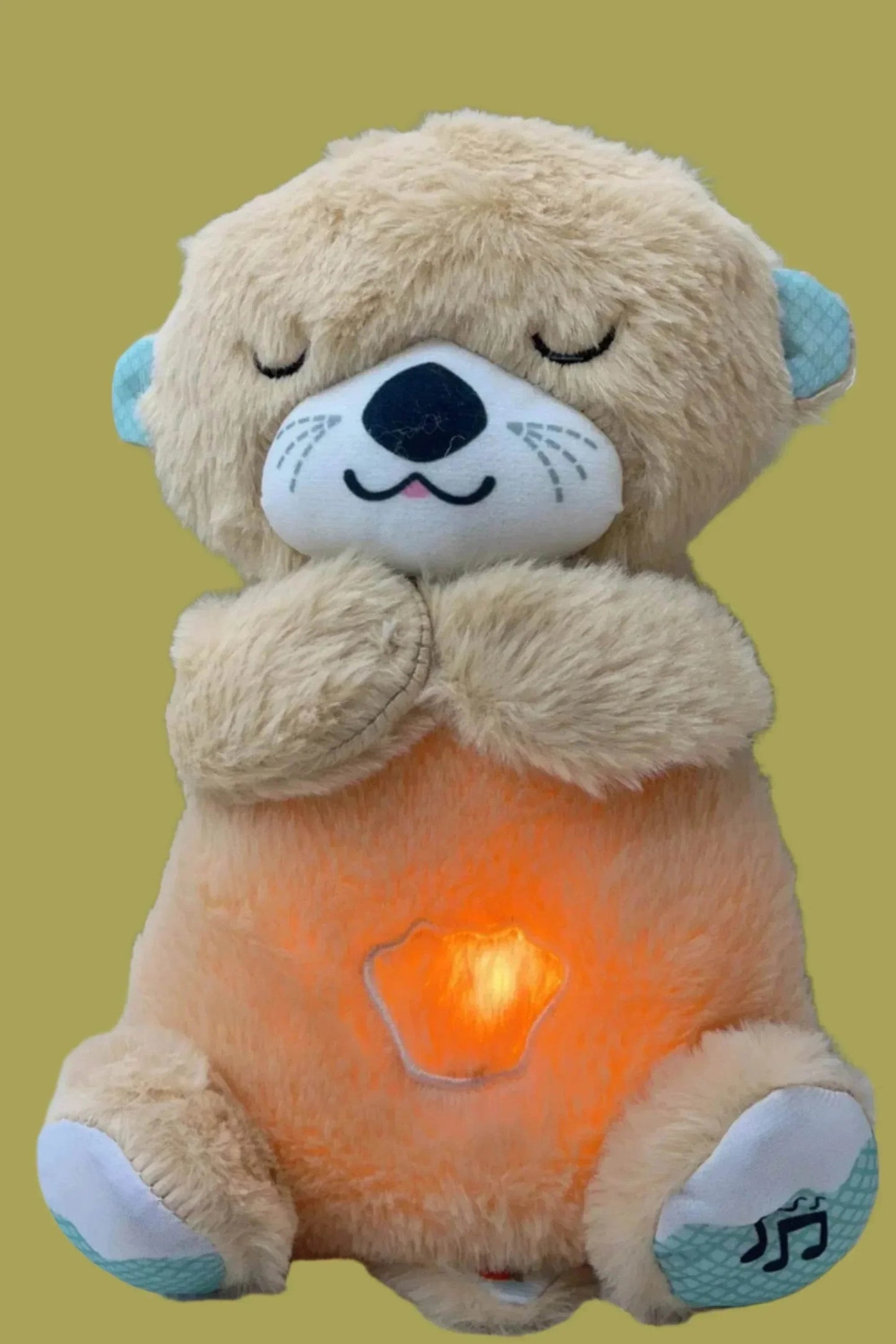 Mykro™ 2024 New Soothe 'n Snuggle Otter Portable Plush Breathing Sound Companion